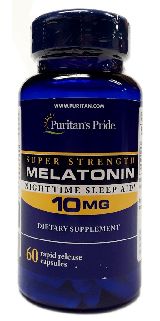 Puritan S Pride Melatonin Super Strength 10mg 60 Capsules