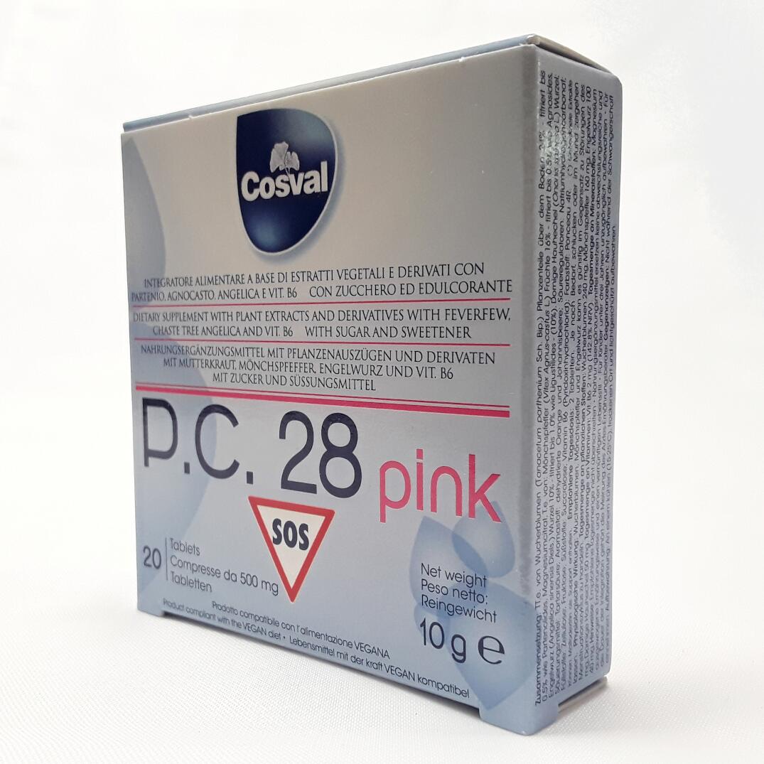Cosval P.C. 28 Pink 20 Tablets Product Image View 1