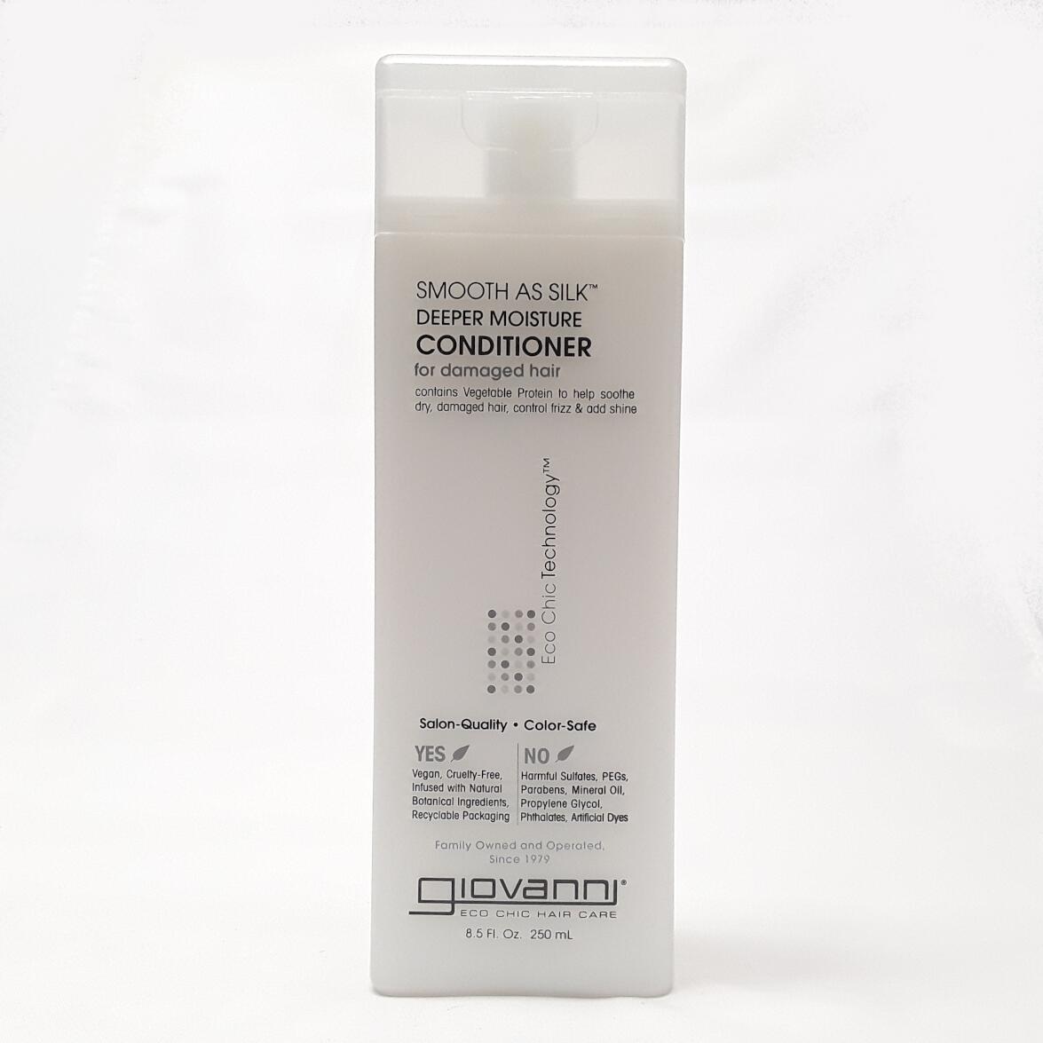 Giovanni Smooth as Silk Deeper Moisture Conditioner Website Product Image View