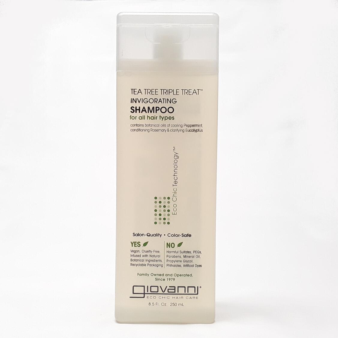 Giovanni Tea Tree Triple Treat Invigorating Shampoo Website Product Image View