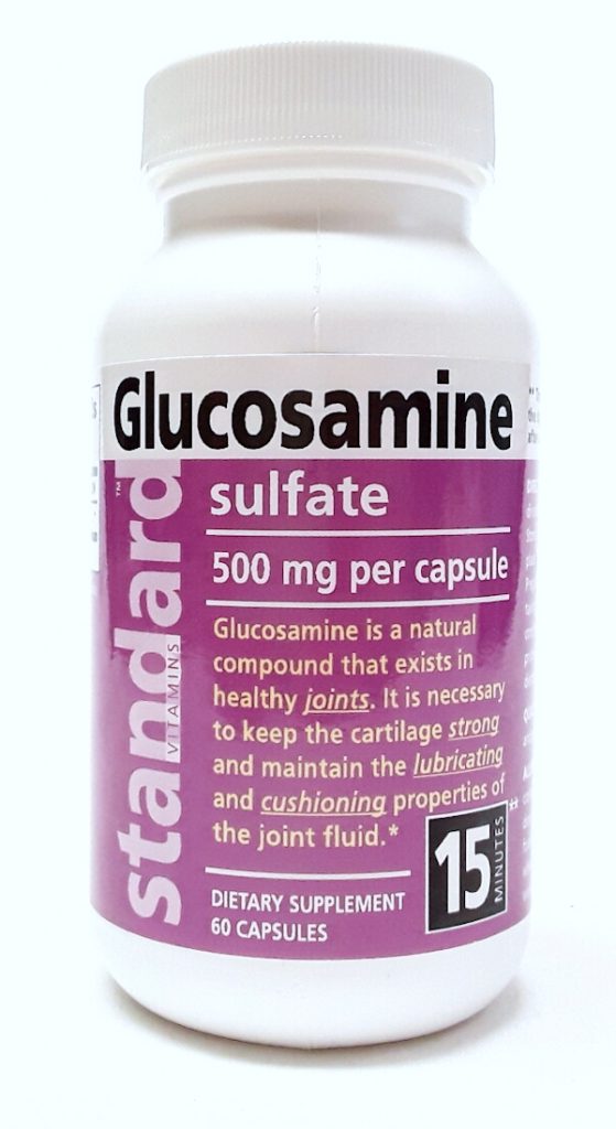 Standard Vitamins Glucosamine Sulfate 500mg 60 caps