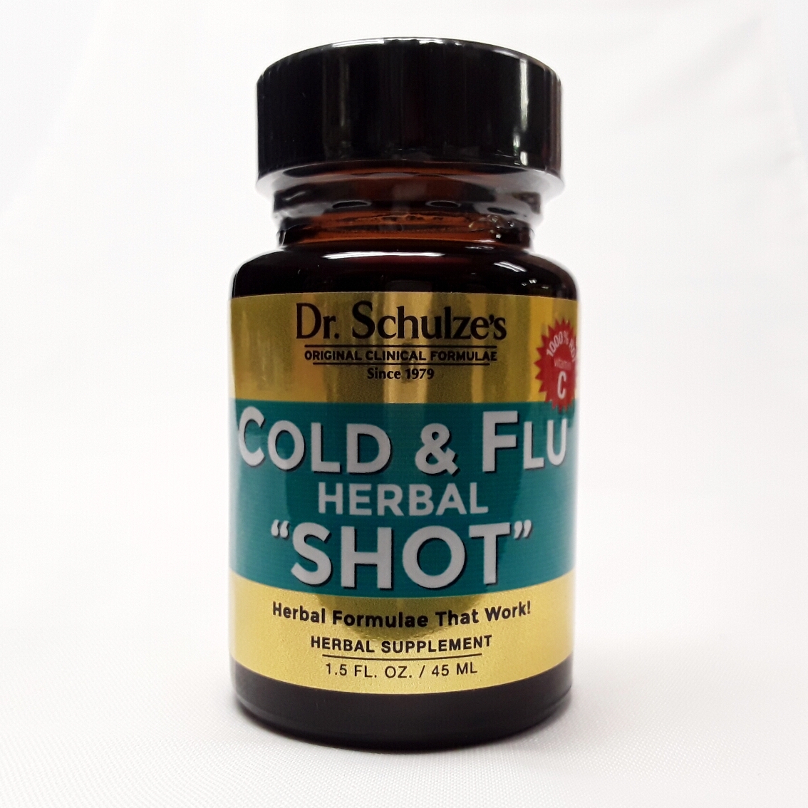 Dr Schulzes Cold and Flu Herbal Shot Website Product Image View 1