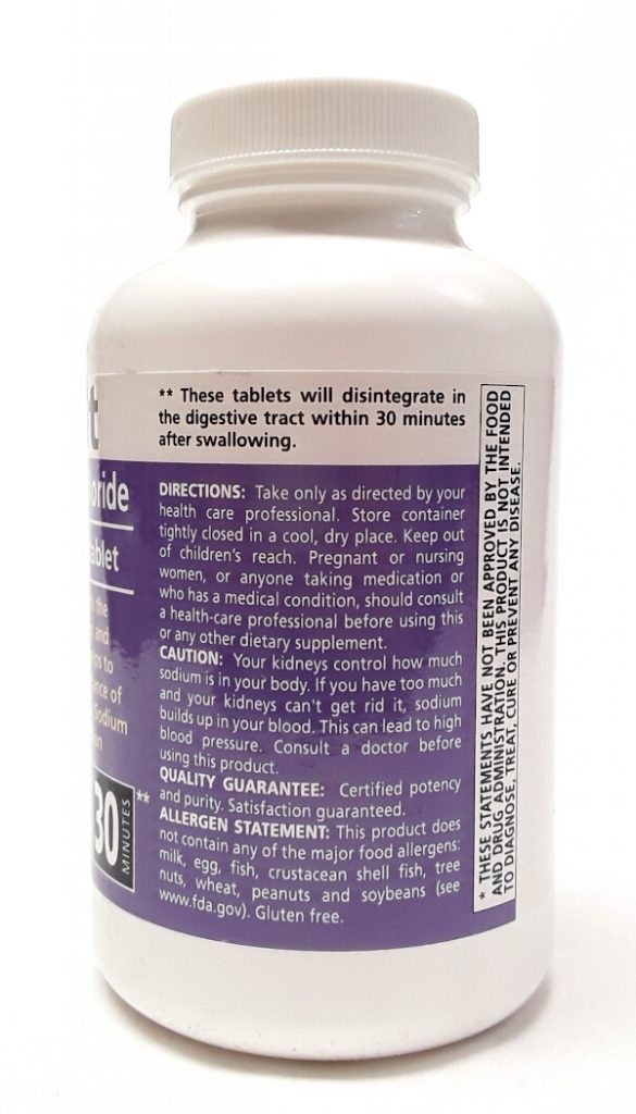 Standard Vitamins Sea Salt 500 tabs