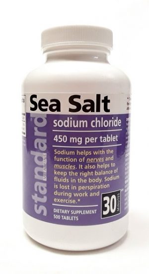 Standard Vitamins Sea Salt 500 Tablets Main image view