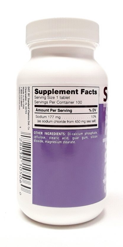 Standard Vitamins sea salt 100 tablets (3)