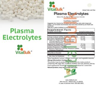 Vitalbulk Plasma Electrolytes 13 oz