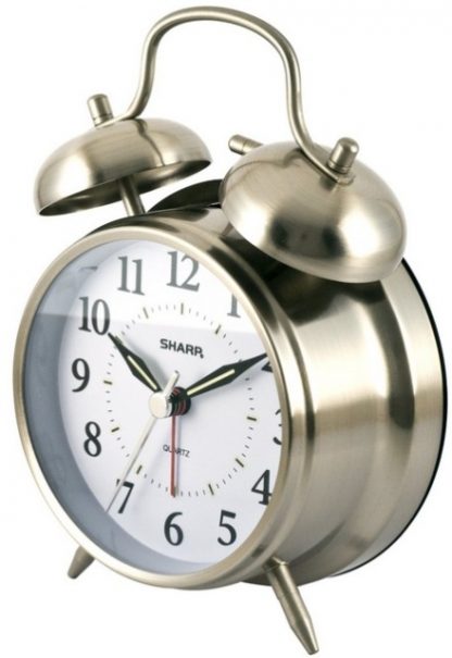 old sharp alarm clock