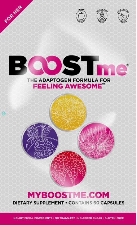 BoostMe for Her The Adaptogen Formula For Feeling Awesome 60 Caps 