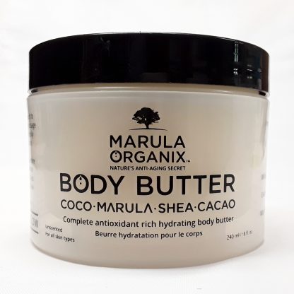 Marula Organix Body Butter Website Image View