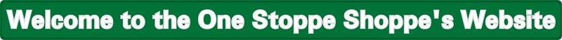 welcome to the one stoppe shoppe website
