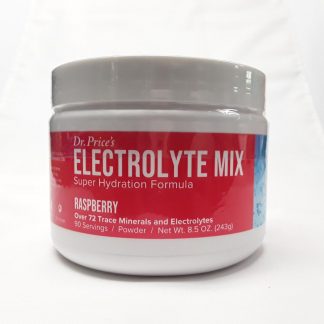 Dr Price Electrolyte Mix 90 Servings Raspberry View 1