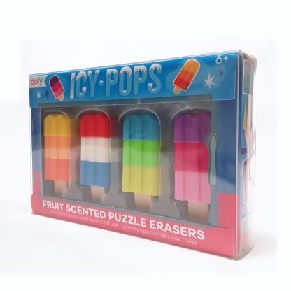 Ooly Icy Pops Scented Puzzle Erasers (2)