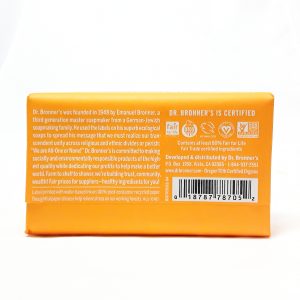 Dr. Bronner's Citrus Pure-Castille Bar Soap - One Stoppe