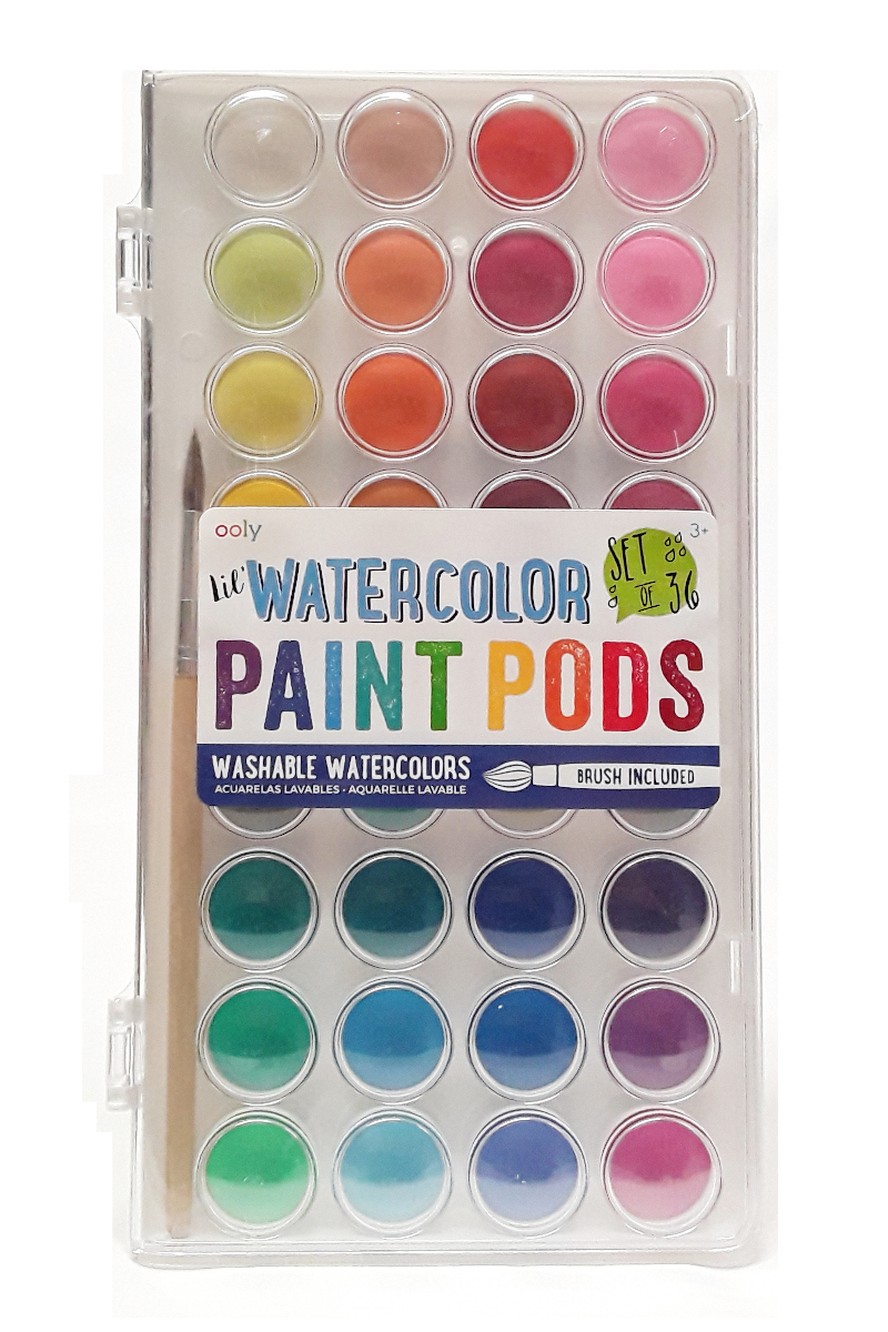 Ooly watercolor paint pods 