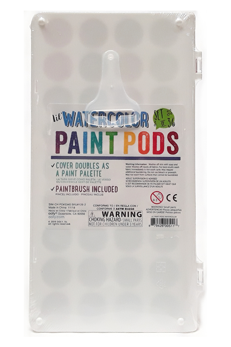 Ooly watercolor paint pods 