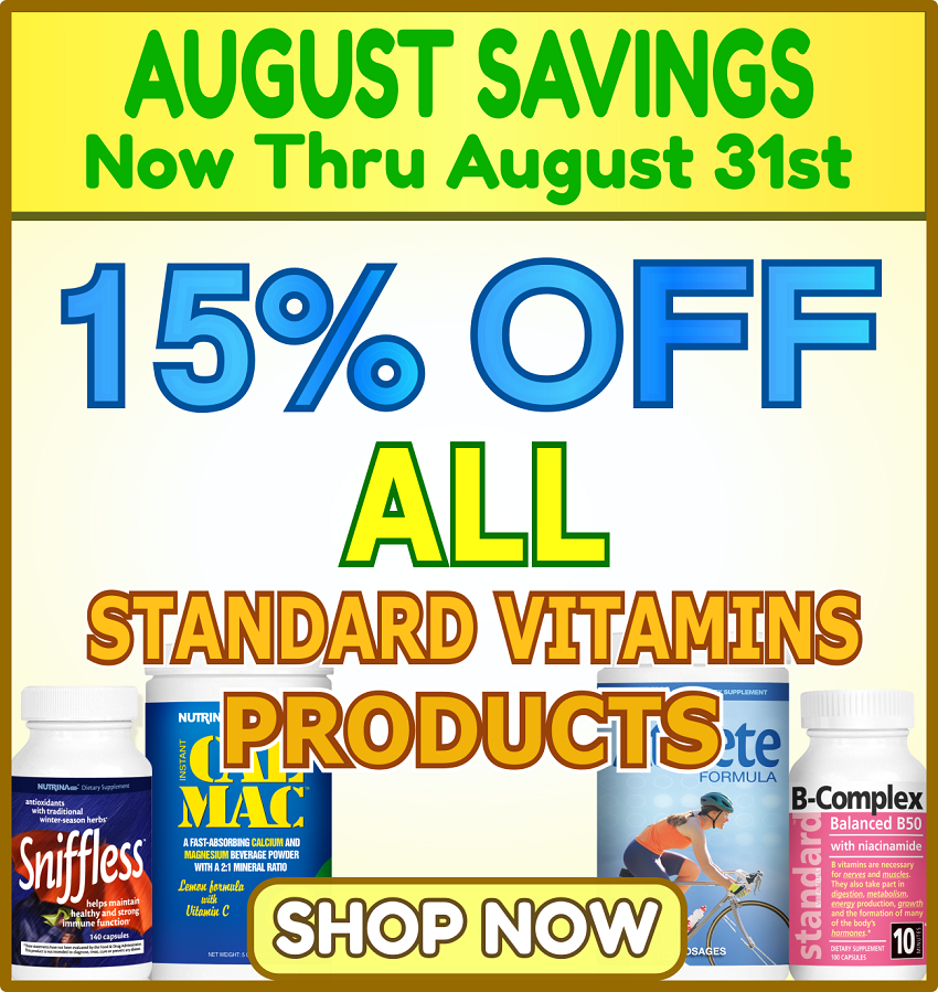 EMAILANDWEBAugustStandardVitaminsSale