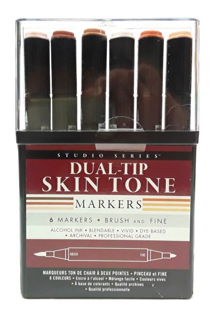 STUDIO SERIES PROFESSIONAL ALCOHOL MARKERS SKIN TONES 6 PACK product image view main