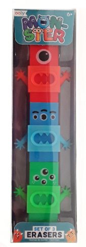 Ooly Monster Erasers Product Image main