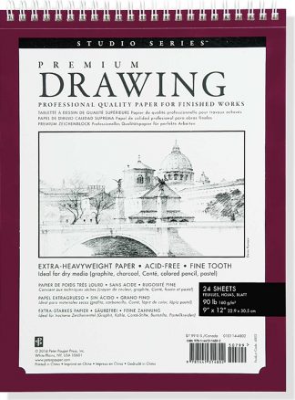 STUDIO SERIES PREMIUM DRAWING PAD 9 x 12 (1)