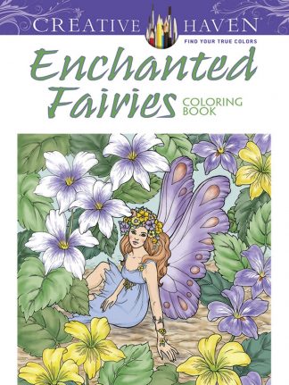 Creative Haven Enchanted Fairies Coloring Book maintemp