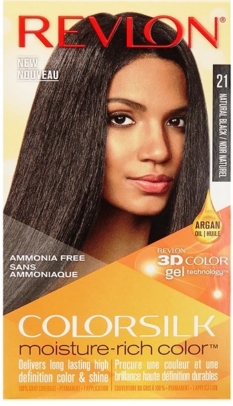 Revlon ColorSilk Moisture-Rich Color Hair Color - 21 Natural Black -