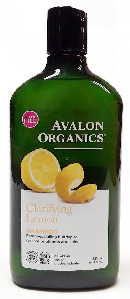 Avalon Organics Claryfing Lemon Shampoo, 11oz. main image