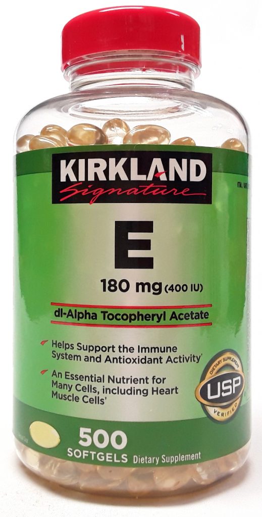 Kirkland Vitamin E 400IU 500 gel