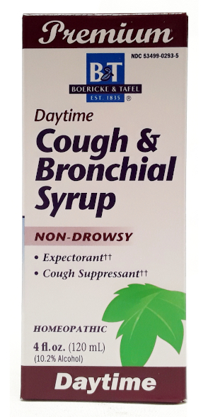 Boericke and Tafel Daytime Cough and Bronchial Syrup 4 fl oz product view main