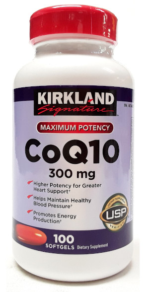 Kirkland Signature CoQ10 300 mg 100 Softgels main