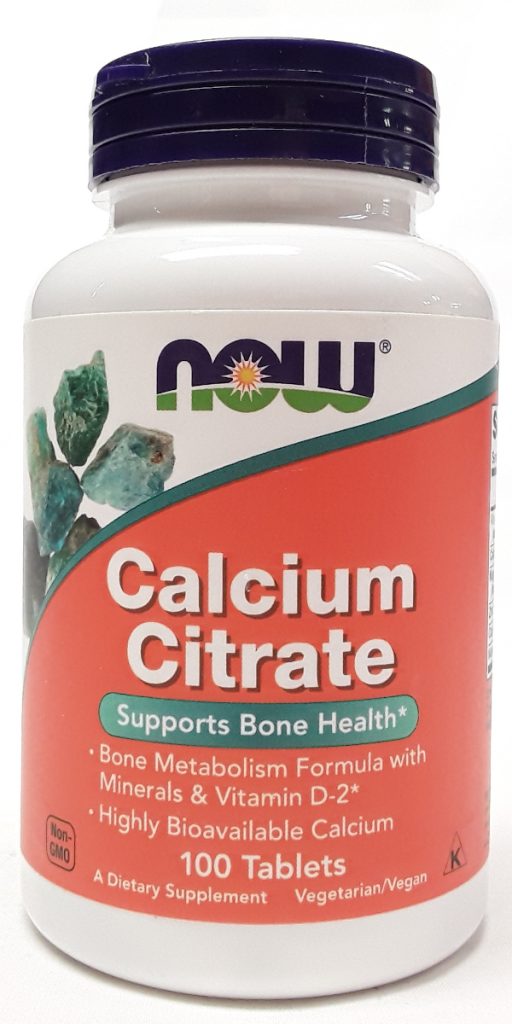 Now Calcium Citrate 100 Tablets Now Calcium Citrate 100 Tablets