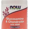 NOW Glucosamine and Chondroitin with MSM 180 Veg Capsules main
