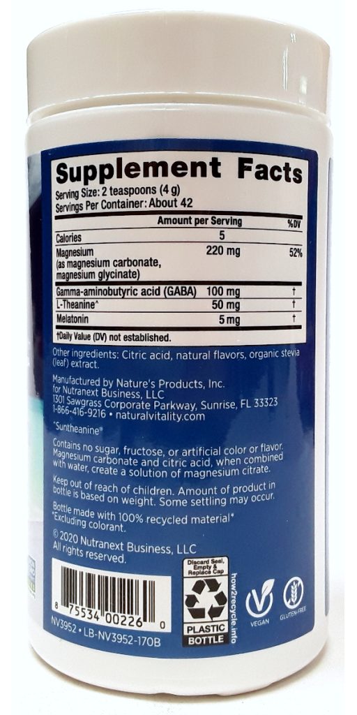 Natural Vitality Calm® Sleep 6oz