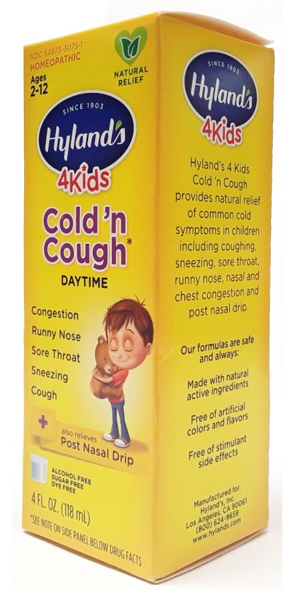 Hyland's 4 Kids Cold and Cough Daytime 4 fl oz (2)