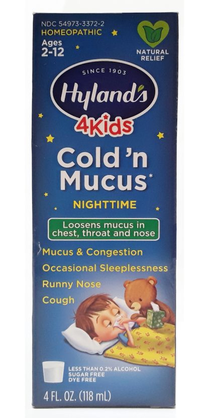 Hyland's 4 Kids Cold and Mucus Nighttime 4 fl oz (1)