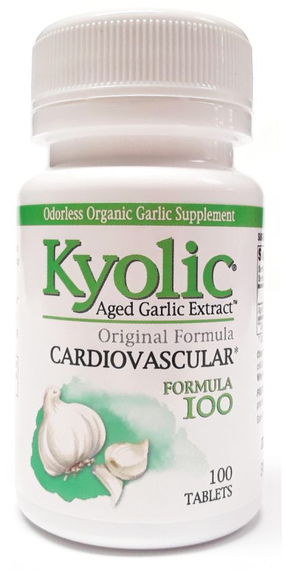 Kyolic Aged Garlic Extract CardioVascular Formula 100 100 Tablets (1)
