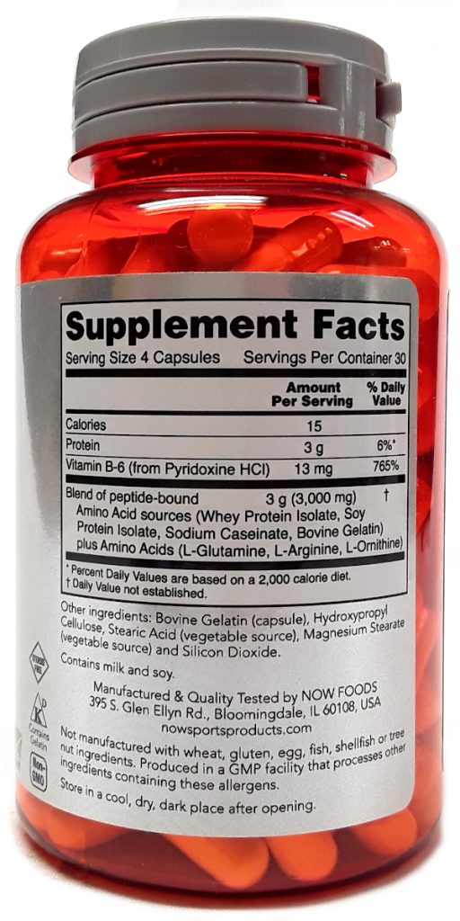 Now Sports Amino Complete 120 capsules