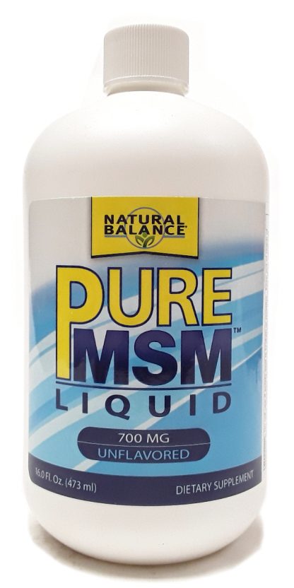 Natural Balance Pure MSM Liquid 700mg Unflavored (1)