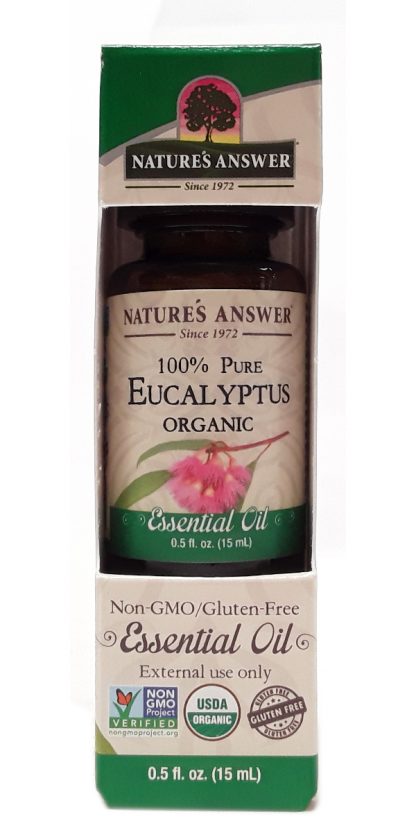 Nature's Answer 100% Pure Eucalyptus Essential Oil 0.5 fl oz. (1)