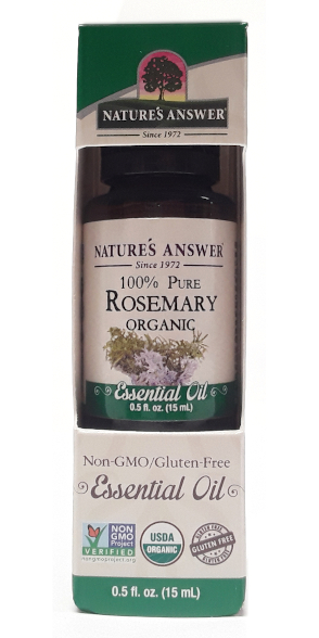 Nature's Answer Essential Oil Organic Rosemary 0.5 Oz (9)