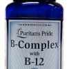 Puritan's Pride B-Complex with B-12 90 Tablets main