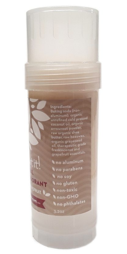 SoapMe with Nature Natural Deodorant Frankincense and Grapefruit Stick 3.2oz (2)