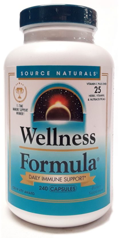Source Naturals Wellness Formula 240 Capsules (1)