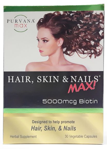 Wellgenix Purvana MAX Hair Skin & Nails 30ct (1)