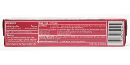 Close Up Anticavity Fluoride Toothpaste with Ultra Cinnamon Freshening Gel 4.0oz (2)