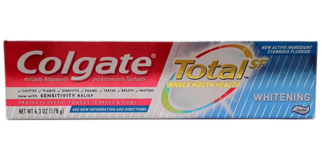 Colgate Total SF Whitening Toothpaste 6.3oz