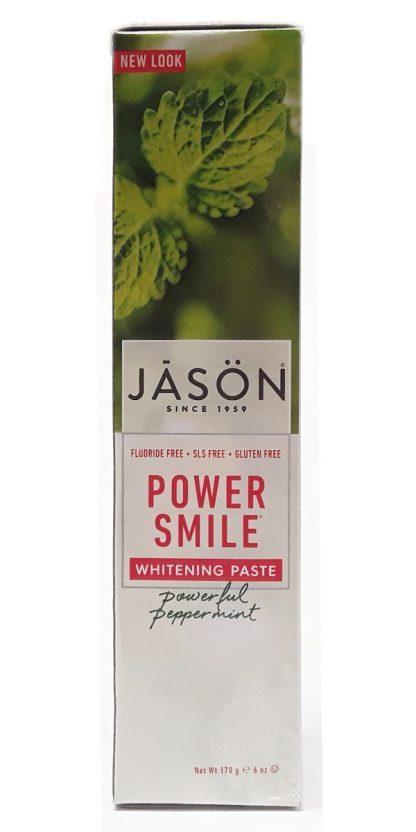 Jason Power Smile Whitening Paste Powerful Peppermint 6oz (1)