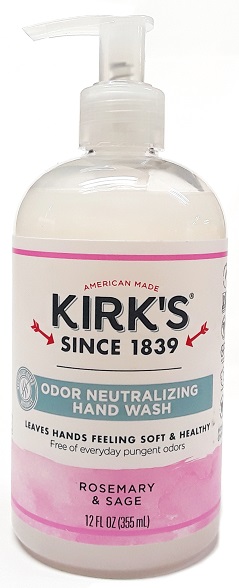 Kirk's Odor Neutralizing Hydrating Hand Wash Rosemary & Sage 12oz main