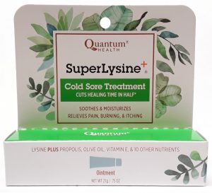 Quantum Health SuperLysine+® Ointment Cold Sore Treatment 0.75oz main