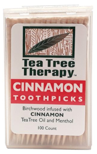 Tea Tree Therapy Cinnamon Toothpicks 100 Count main