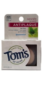 Tom's of Maine Spearmint Antiplaque Waxed Floss main image